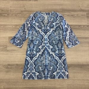Paisley Print Tunic Dress